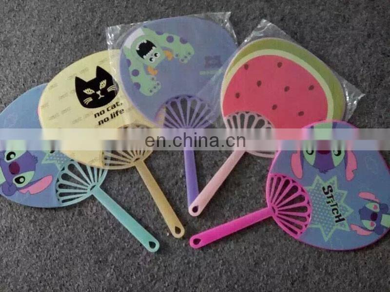 Professional Wholesale OEM Customized Logo Cheap PP Hand Fan