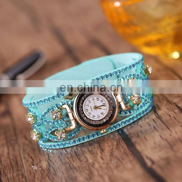 New arrival rhinestone wrist watch hand watch for girl