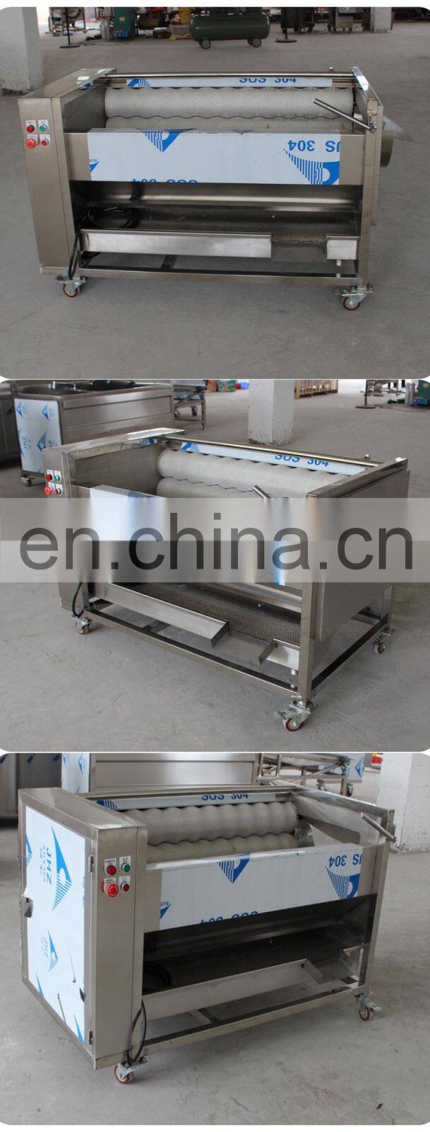 Automatic ginger peeling machine yam peeler potato skin removal machine
