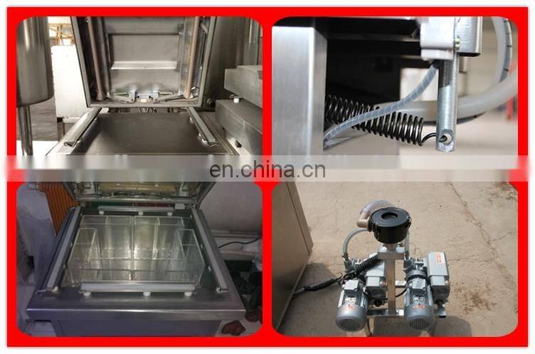 High quality Hardware Double Chamber food Vacuum packing machine outside pumping vacuum packer for sale
