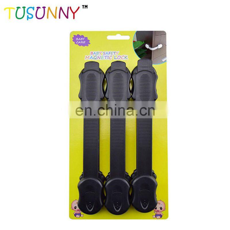 Wholesale high quality baby safety protection plastic adjustable safety lock