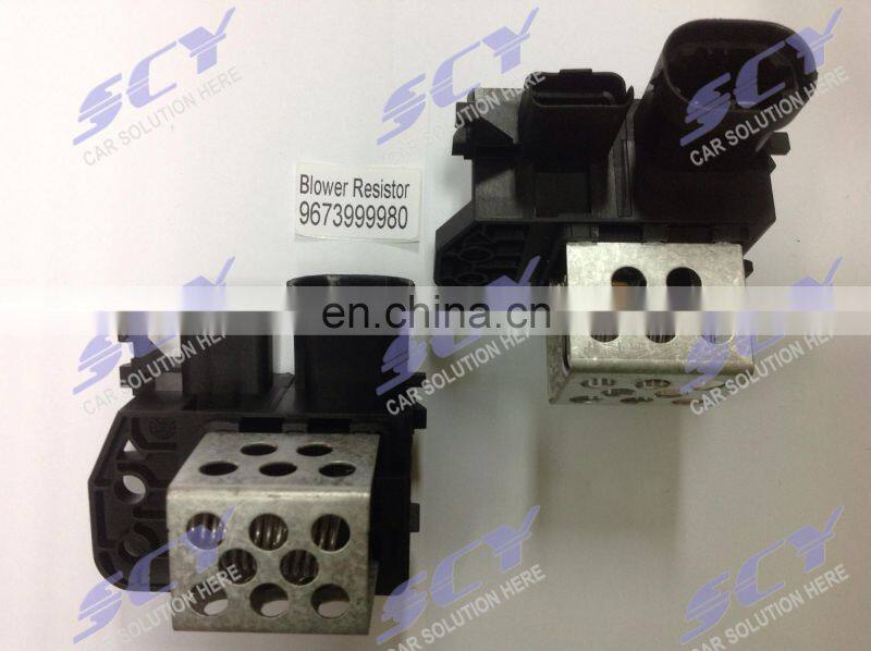A/C Heater Blower Motor Regulator Resistor Fits For 05-08 P.eugeot 07 9673999980 1308CX
