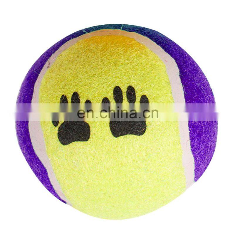 durable blank colored big size tennis ball