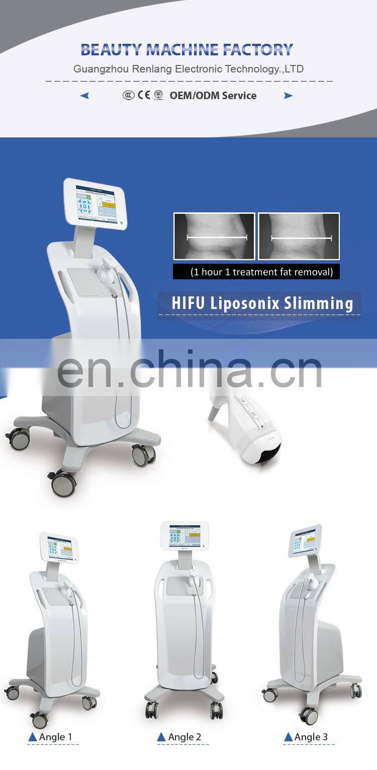 Newest beauty hifu slimming machine price ultrasound hifu equipment for sale