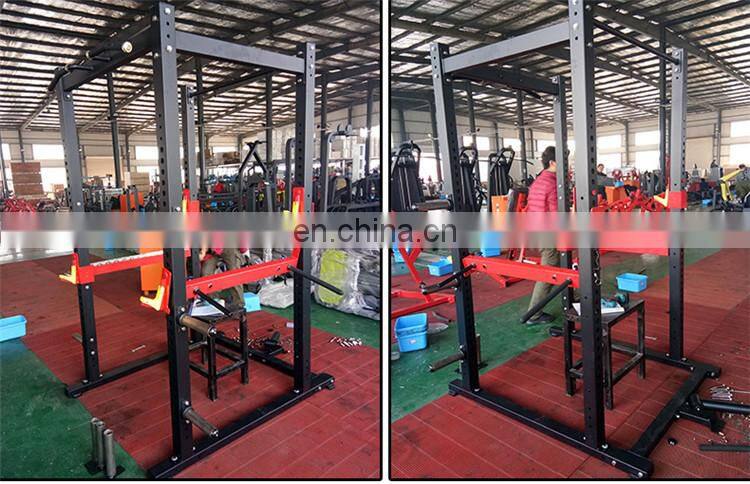 Factory direct selling superior quality hammer strength power cage machine,squat rack