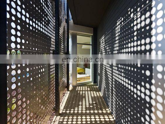 Punching hole aluminum small hole perforated metal mesh