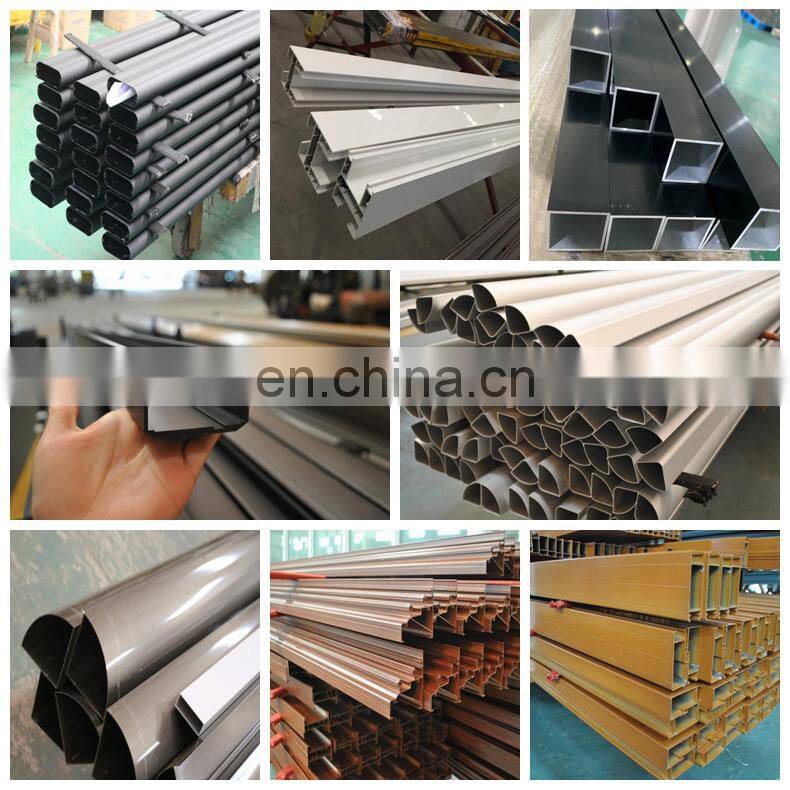 Customized Anodized Aluminium Extruded Profiles Sliding Windows Track / Rail