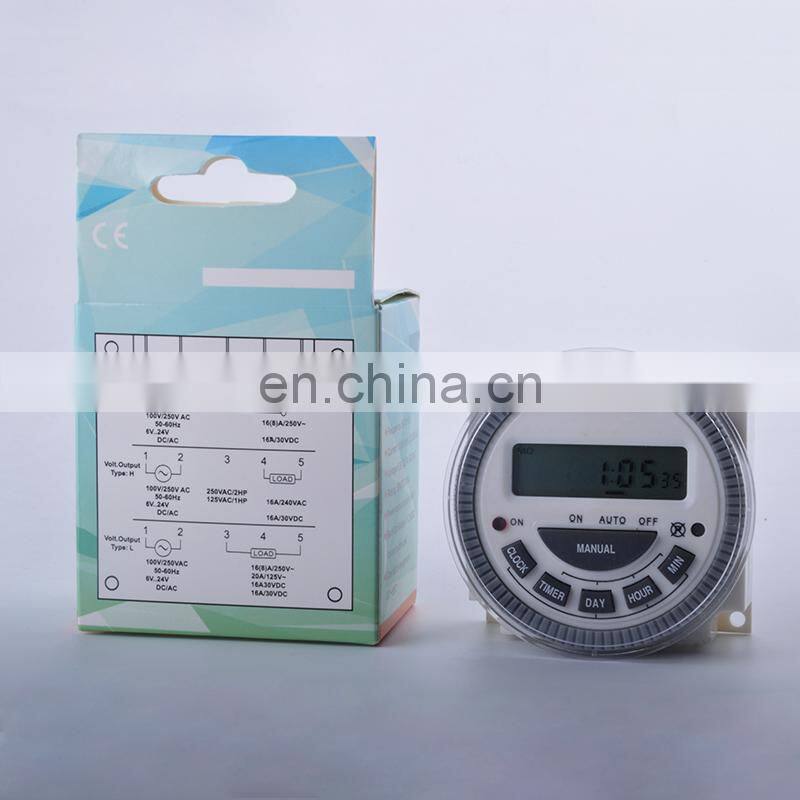 TM619 7 Days timer 24 hour 220v 230v Digital Programmable Time Switch, electric switch
