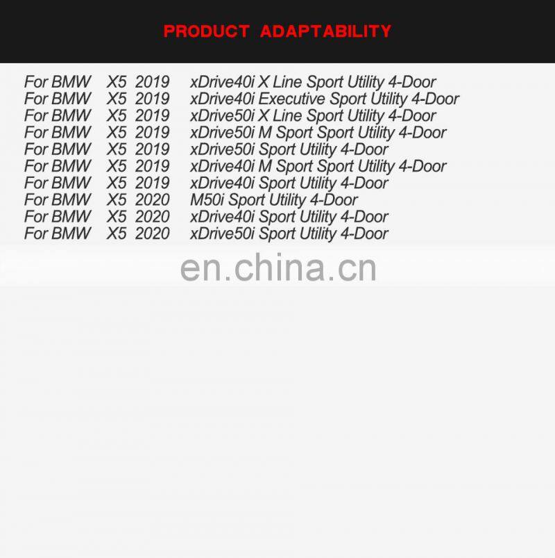 Popular Real Hit Carbon Fiber Rear Window Roof Spoiler for BMW X5 G05 Sport Utility 4-Door 2019-2020