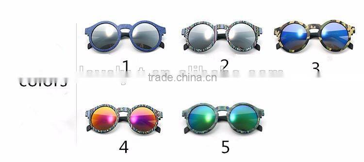 2016 itally design ladies new style heat transfer printed frame sunglasses
