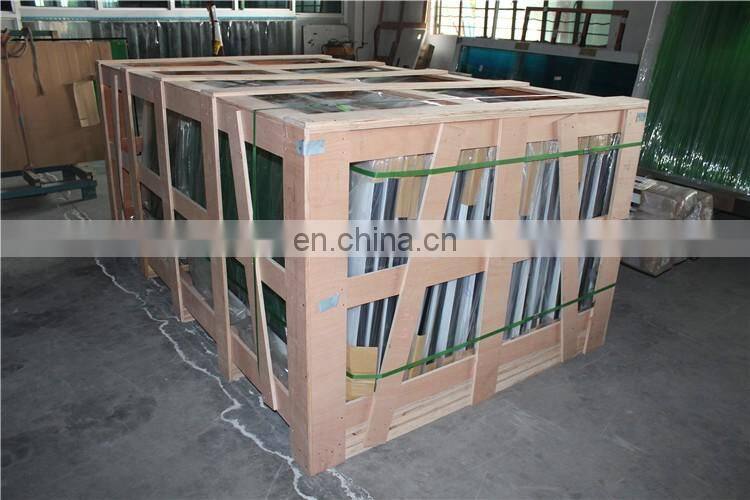 Apex building material sliding double glazed aluminum frame 3 track windows