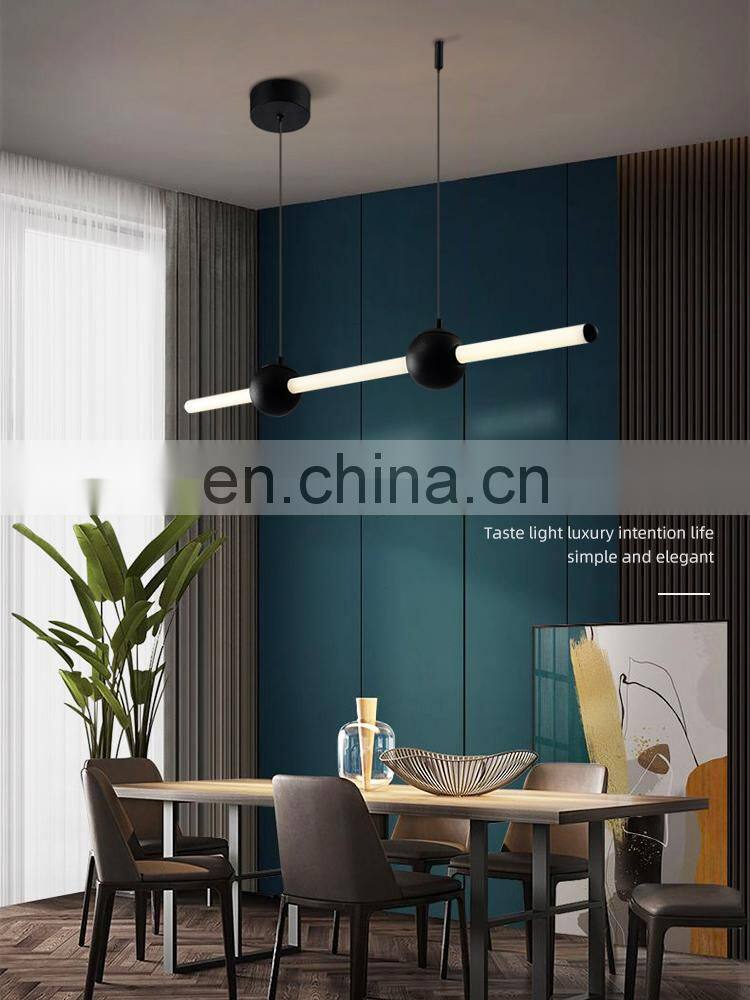 HUAYI Energy Saving Simple Style Living Room Decorative Aluminum Acrylic 14W LED Pendant Light