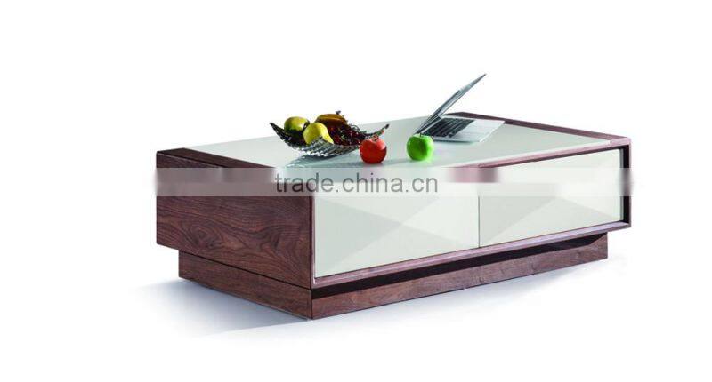 2016 living room center table with drawers