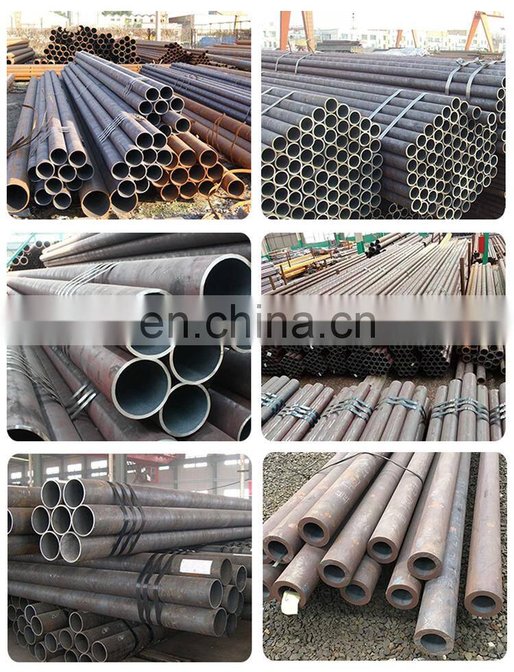 Manufacturer price hot rolled ASTM A36 round carbon steel pipe