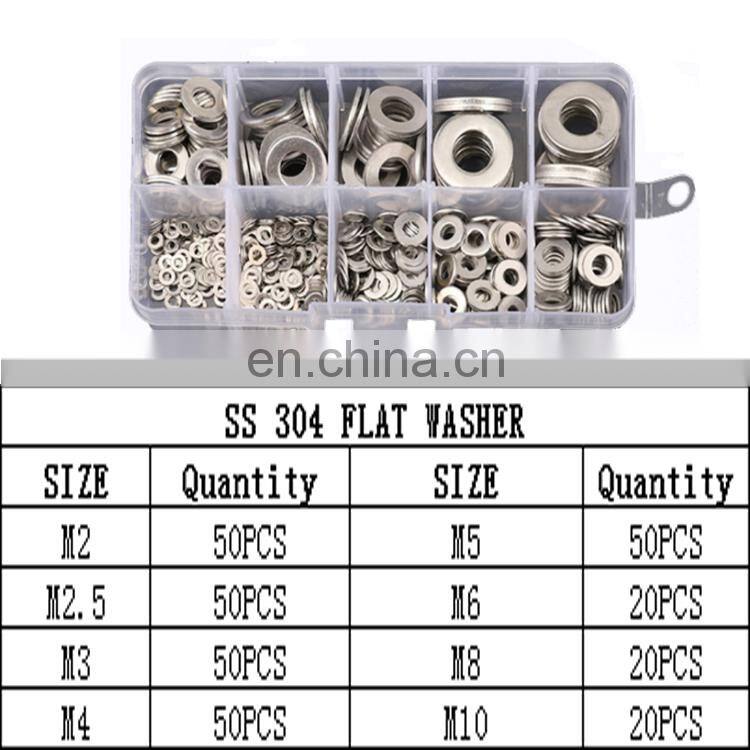 JINGHONG Box Plastic Variety of Rubber Washers&Spring washer&Flat washer