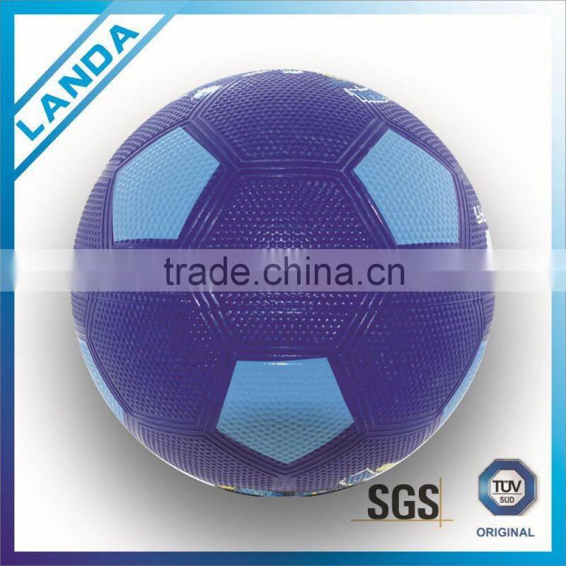 cheap rubber soccer ball size 5