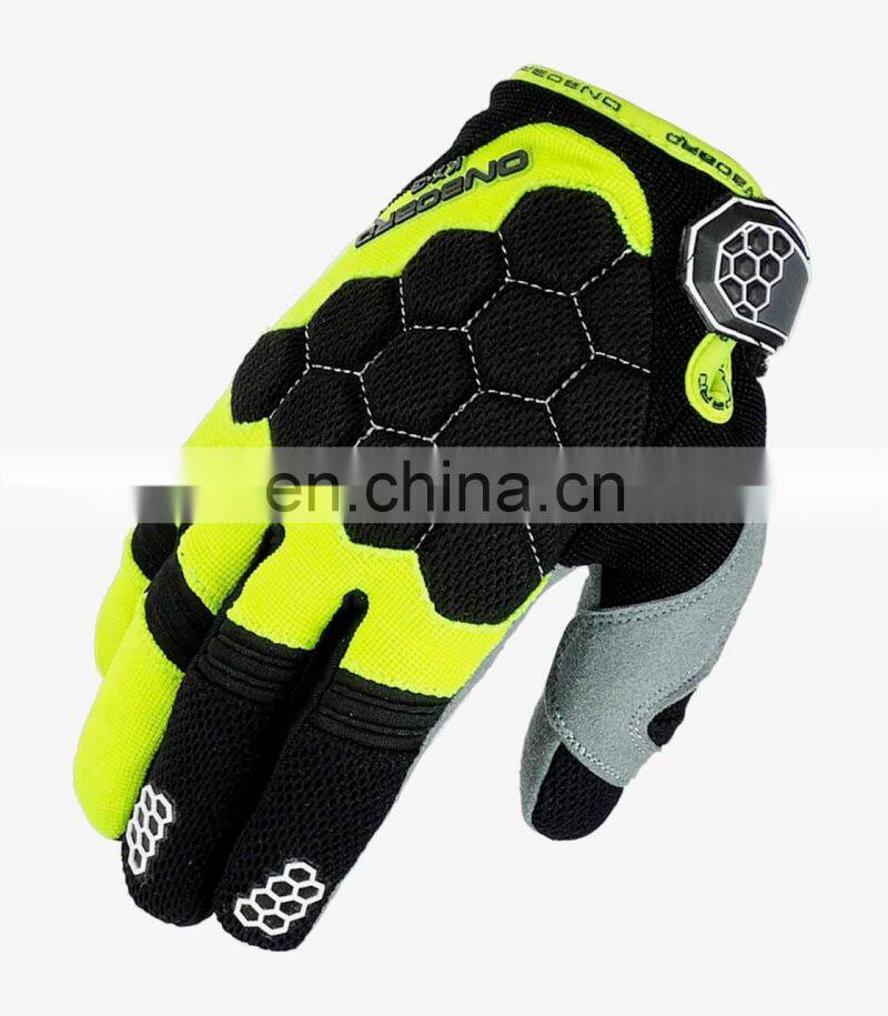 Custom Logo sublimated MX MTB BMX Dirt Bike Motocross Artificial Leather Motorcycle Gloves