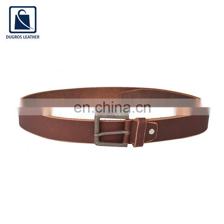 Stylish and Elegant Look Buckle Closure Type Design Anthracite Fitting Men Genuine Leather Belt Manufacturer