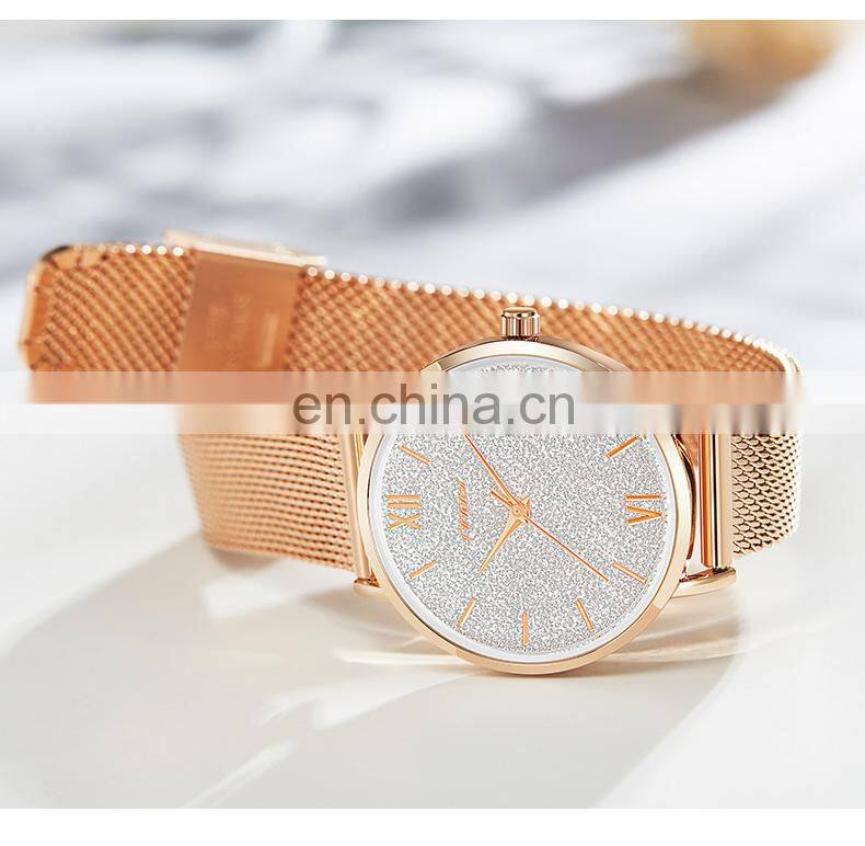SINOBI S9821L Fair Lady Wristwatch France Stylish Watch Dazzling Feminity Watch Customization Women Watches
