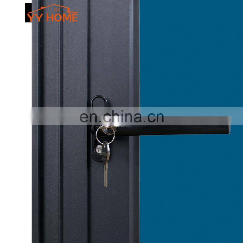 YY Made in Shanghai High Quality Certified Products Thermal break aluminum casement window swing opening design windows price