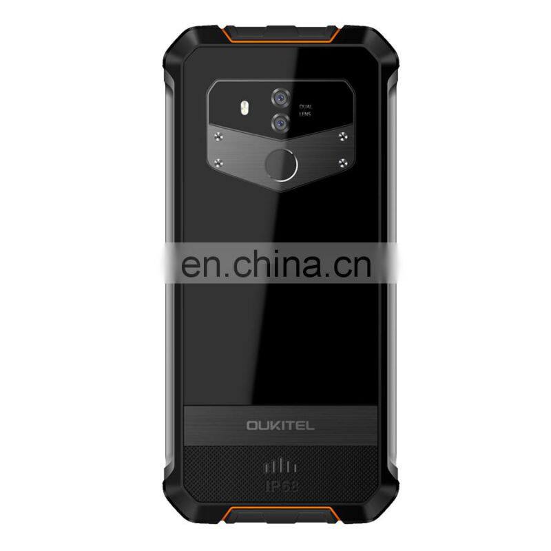 Newest IP68 rugged phone Oukitel WP1 5.5 inch wireless charge smartphone MTK6763 octa core 4GB+64GB best rated android mobile