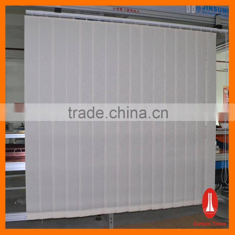 durable clear fabric vertical blinds/ hot sell manual vertical blinds
