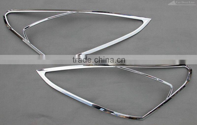 Chrome headlight cover for Nissan Livina 2013
