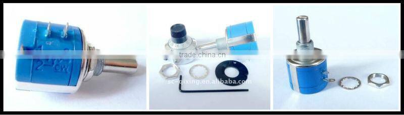 Bonens wxd3540 wirewound multiturn precision 10k linear rotary potentiometer