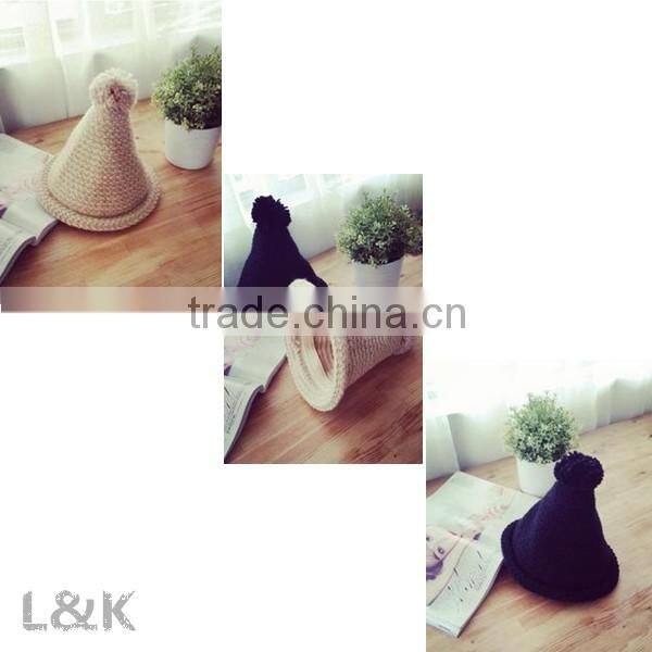 christmas gift knit felt hat, crochet hat
