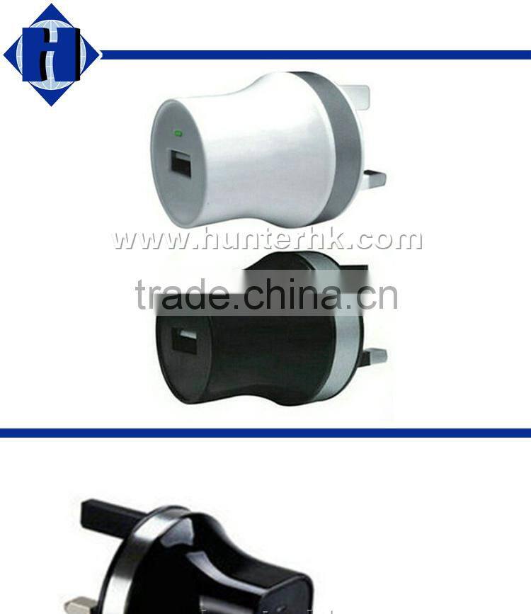 Own Logo For Mobile Phone 1 Port USB Mains Charger