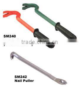 WRECKING BAR WITH RUBBER HADLE FACTORY FROM CHINA