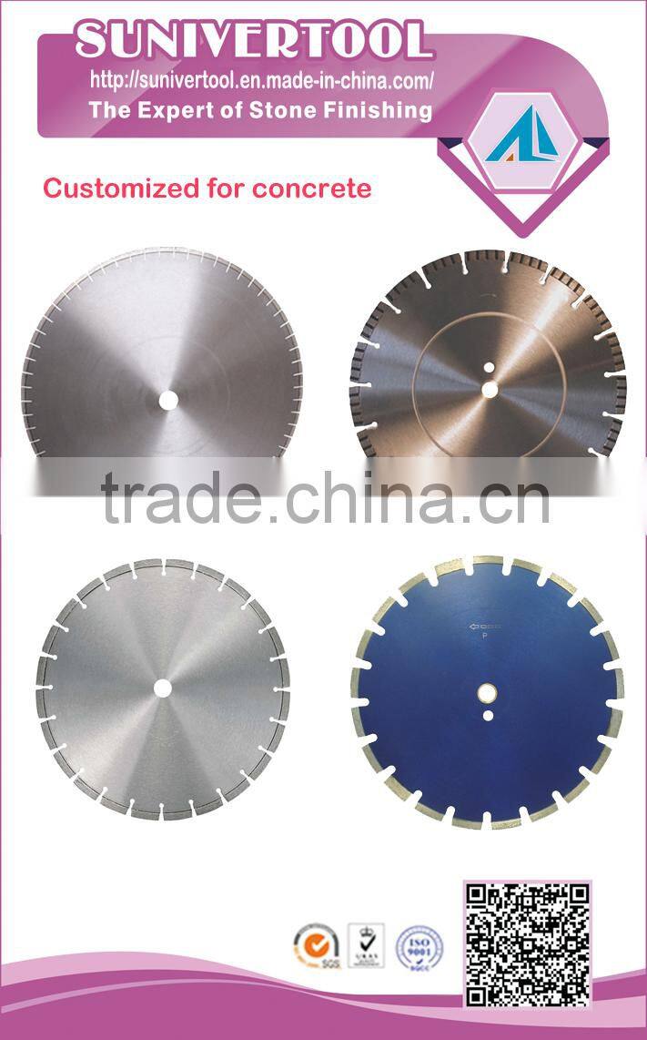 laser welding diamond saw for cutting concrete, turo cutting disc