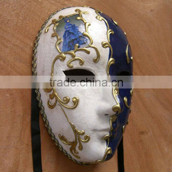 Venice Papier Mache Larva Mask
