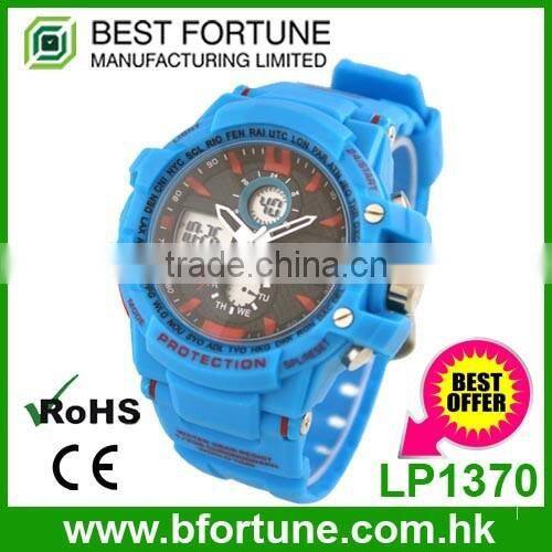 LP1369 Hong Kong dual function 3 atm water resistant multimedia watch