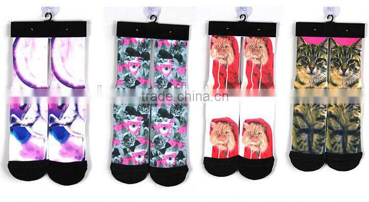 Magnum Graphic Print Stretch Money Stacks Hundreds Bills Sublimated Crew Sock