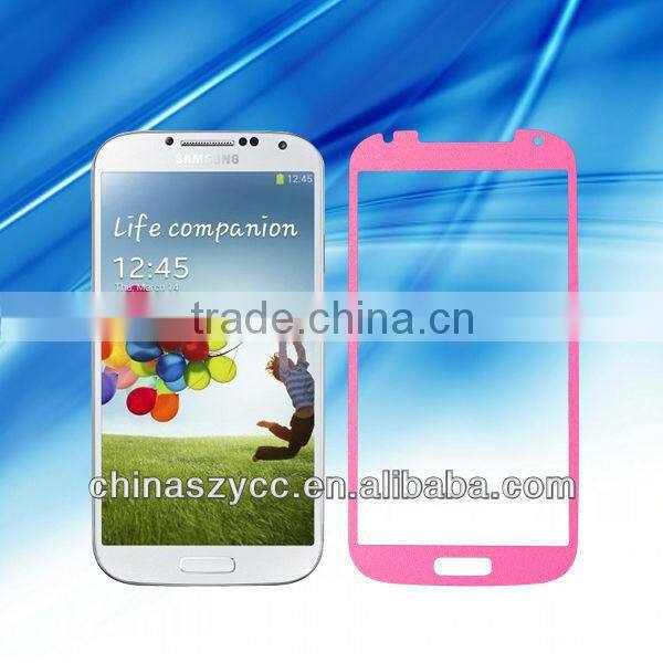 Colorful Screen Guard ,Leather Colorful Screen Protector for sam s4