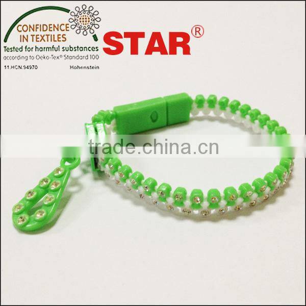 fashion zipper bracelet