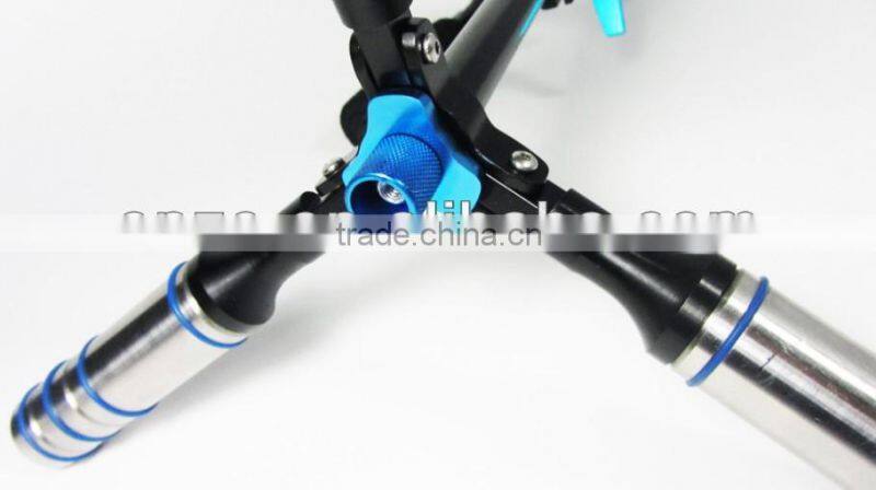 Handheld Mini Cam Stabilizer steadicam for DV / DSLR / Digital Camera - Black + Silver quick balance weight for stedicam