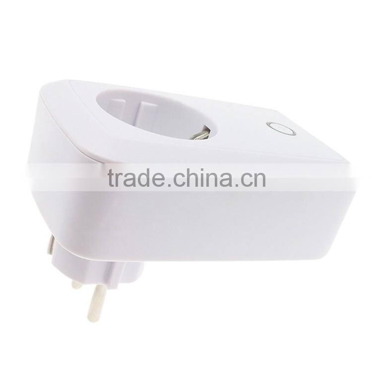 EU standard wifi plug socket compatible for Iphone/Android apps