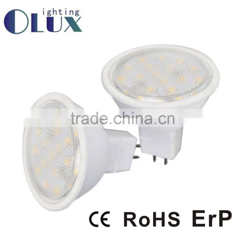 Competitive Prices GU10 led lighting Plastic housing AC220-240V GU10 2835SMD led spotlight 2.5W GU10 led lamp/GU10 LED