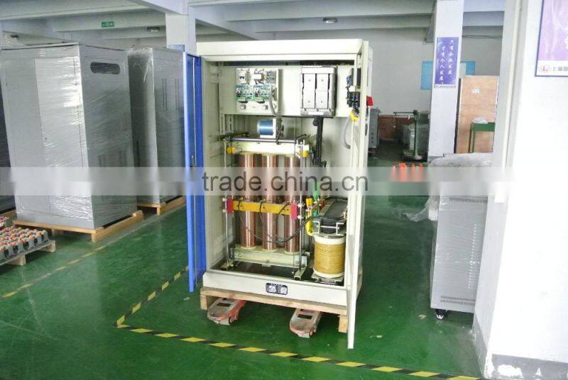 hot selling product 3 phase servo voltage stabilizer 50kva