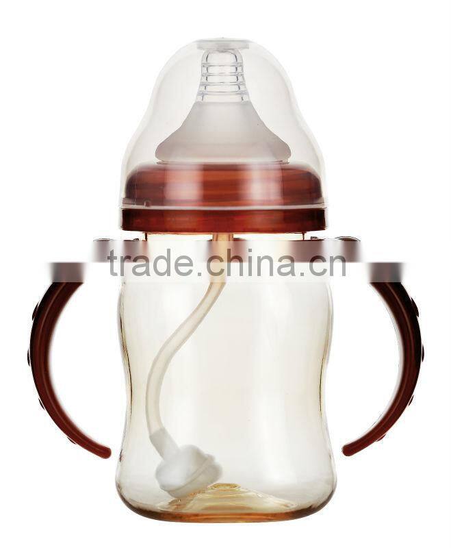 BPA Free 240ML Wide Neck PPSU Baby Bottle Feeding Milk Bottle