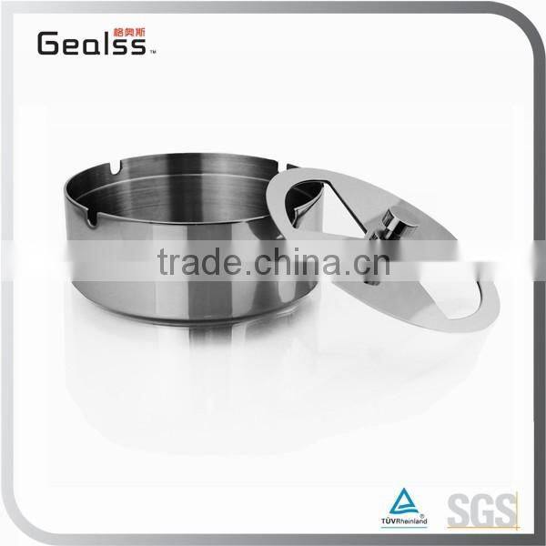 Two Size Popular Advanced Spinner Stainless Steel Ashtray