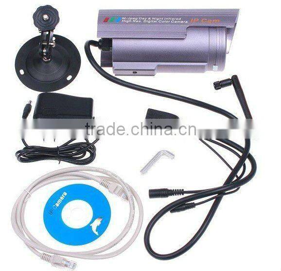 300K Pixels CMOS IR-Cut Sensor Outdoor Wireless Network IP Camera