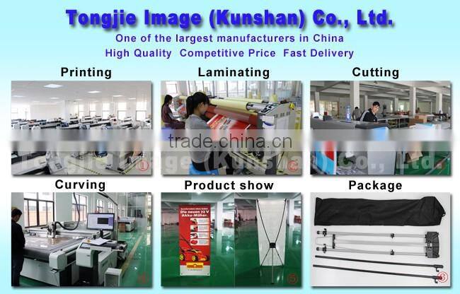 Decorative x banner stand