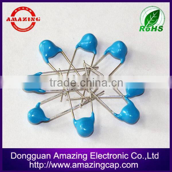 Capacitor manufacture/ high voltage disc ceramic capacitor CT81 3kV 6kV 100 104pF free samples