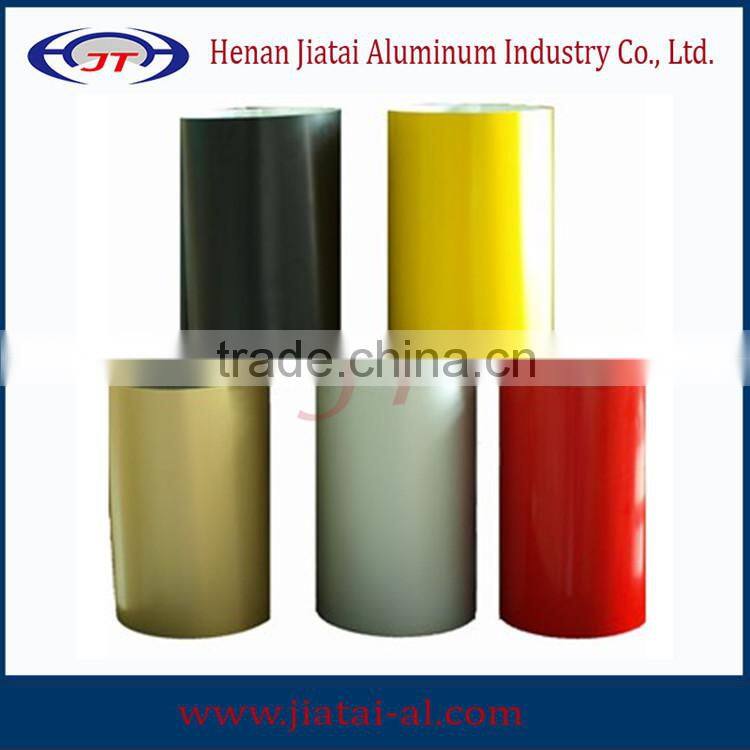 Jiatai brand coated aluminum coil/ roll specification
