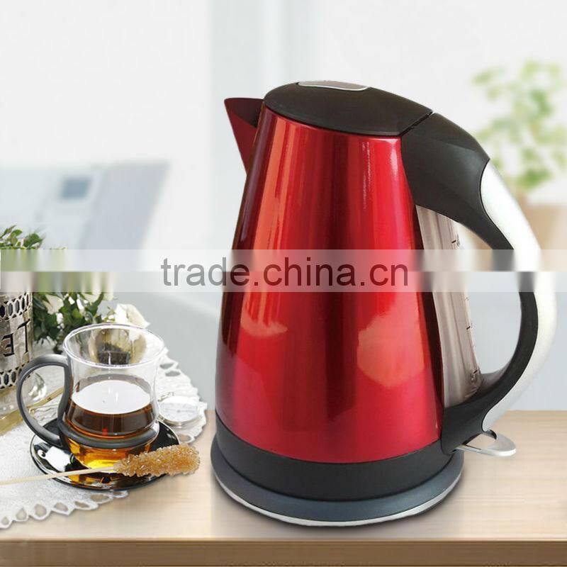 Jialian 1.8L 18S High Class Stainless Steel Spouting Electric Kettle with Light