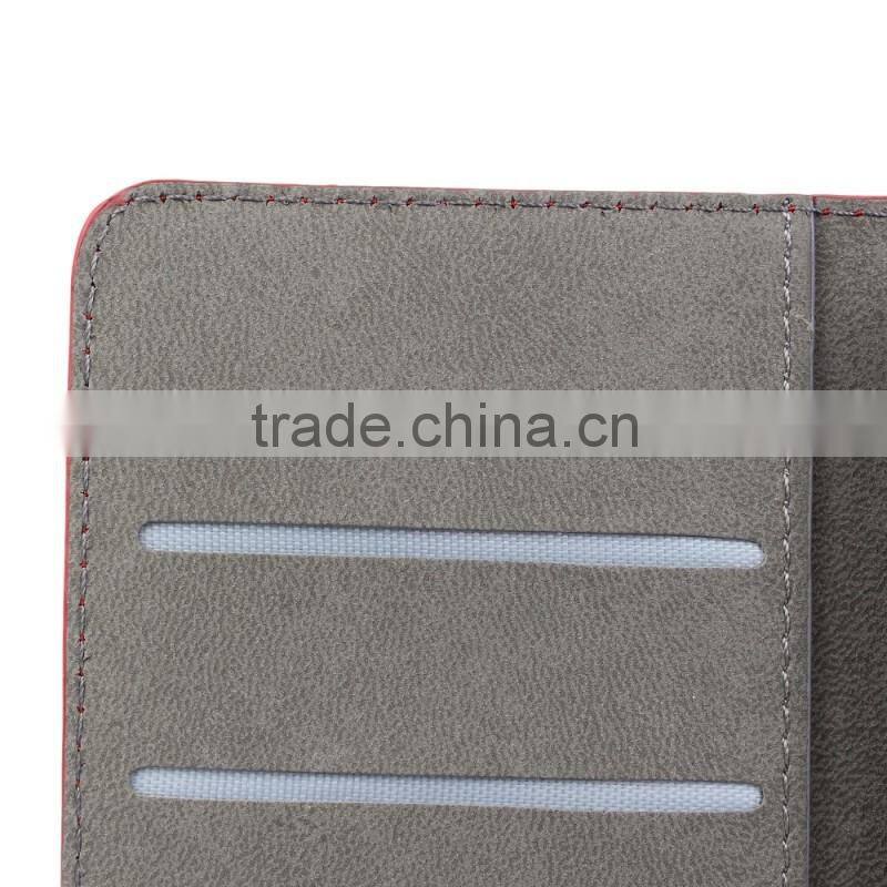 For HTC One M7 Retro UK/US Flag Flip Leather Cover Case