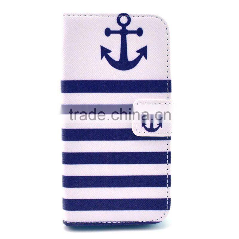 2015 Printed flip PU leather cover case for LG Nexus 5